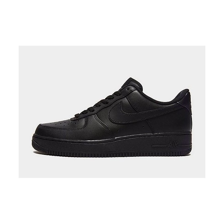 Nike Nike Air Force 1 '07 Women's Shoe - Black - Womens, Black