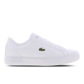 Lacoste Powercourt Unisex Schuhe - Weiß - Größe: 35.5 - Leder - Foot Locker