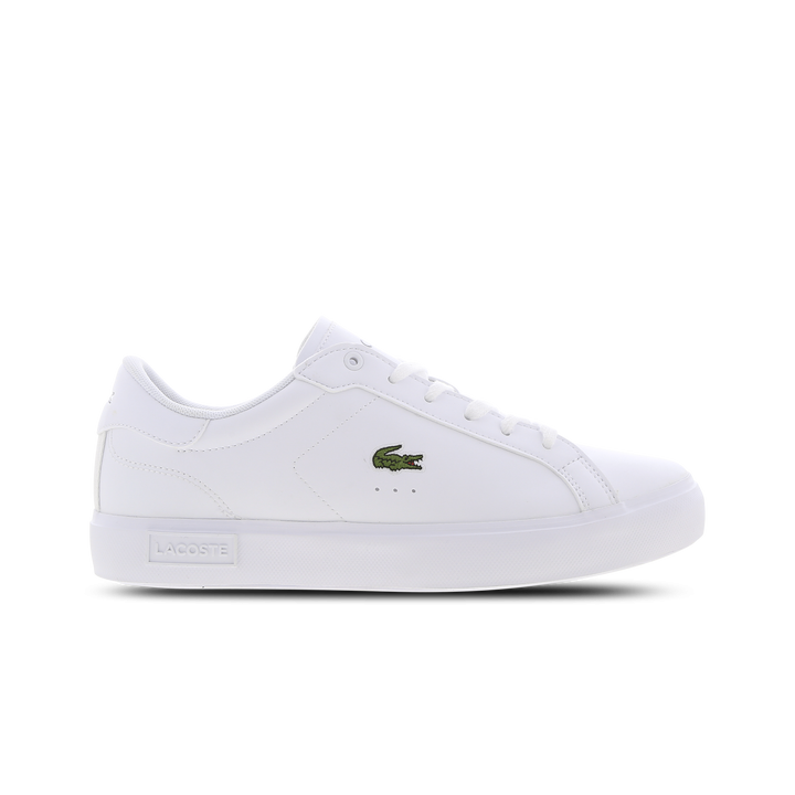 Lacoste Powercourt Unisex Schuhe - Weiß - Größe: 35.5 - Leder - Foot Locker