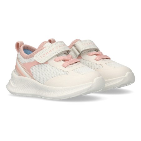Tommy Hilfiger Sneaker, Slip-On Sneaker mit Gummizug und Klettriegel