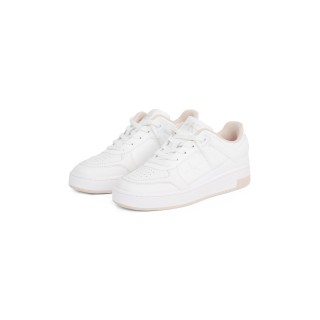 Calvin Klein Jeans Sneaker "BASKET CUPSOLE LOW MIX", Freizeitschuh, Halbschuh, Schnürschuh in sportiver Optik