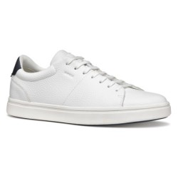 Geox Sneaker "U BALTMOORE", Retro Sneaker, Schnürschuh mit farblich abgesetzter Ferse