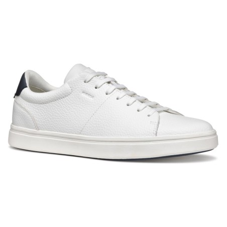 Geox Sneaker "U BALTMOORE", Retro Sneaker, Schnürschuh mit farblich abgesetzter Ferse
