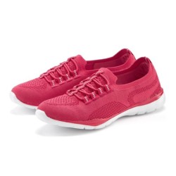 LASCANA Sneaker, Slipper, Halbschuh, zum Reinschlüpfen, leichtes Meshmaterial VEGAN