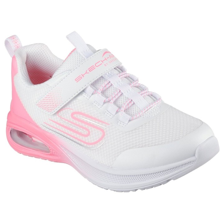 Skechers Sneaker "MICROSPEC MAX ADVANCE", Slip-OnSneaker, Klettverschluss,S-Logo, Größenschablone zum Download