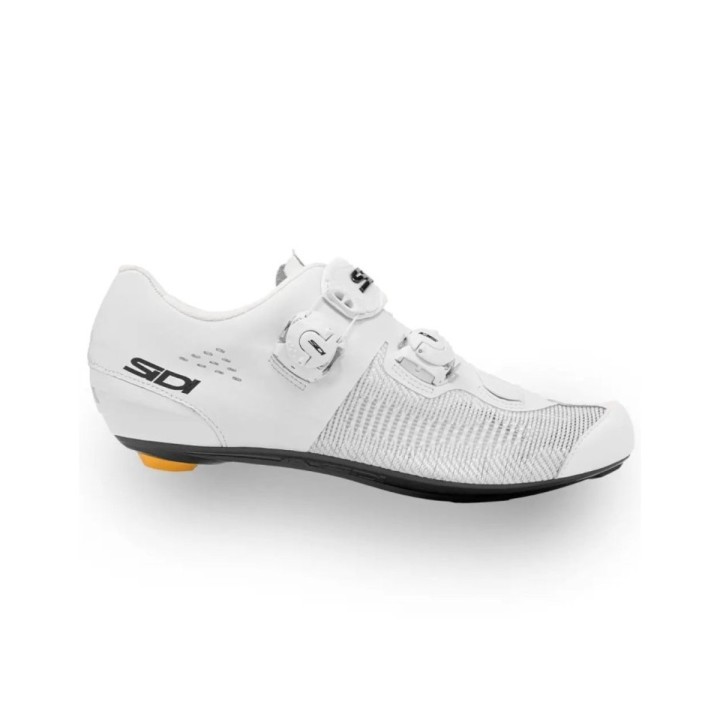 SIDI Genius 10 gestrickte weiße Turnschuhe, Größe 41 - EUR