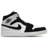 Jordan 1 Mid Herren Schuhe - Weiß - Größe: 40 - Leder - Foot Locker
