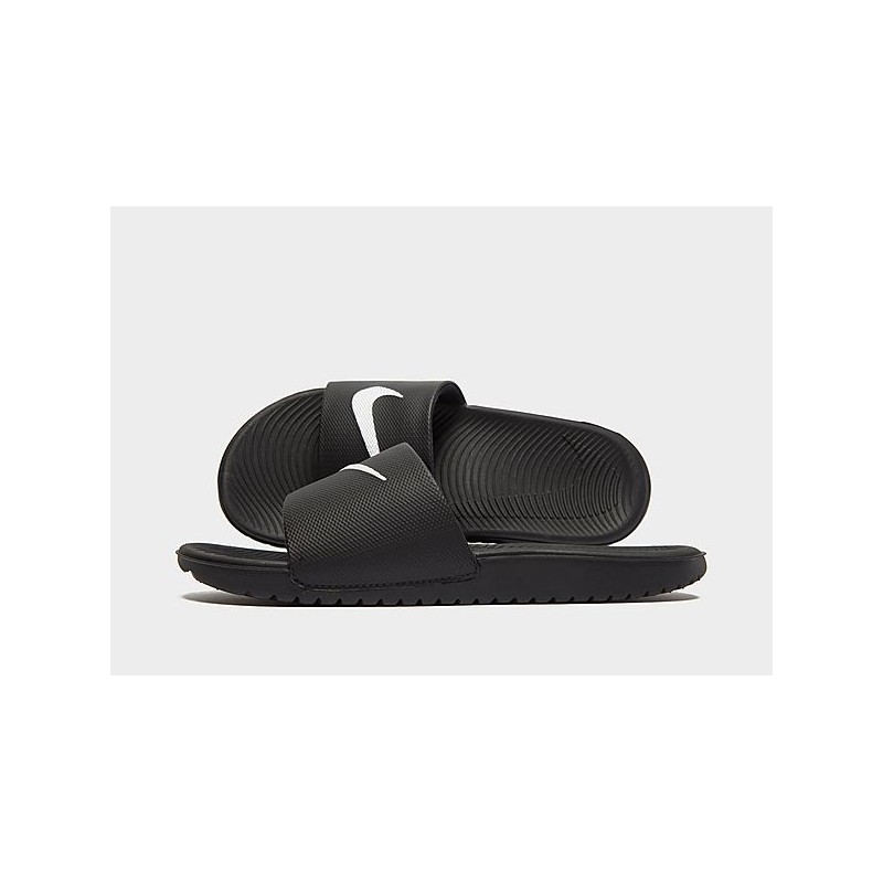 Nike Kawa Slides Kinder - BLACK - Kids, BLACK