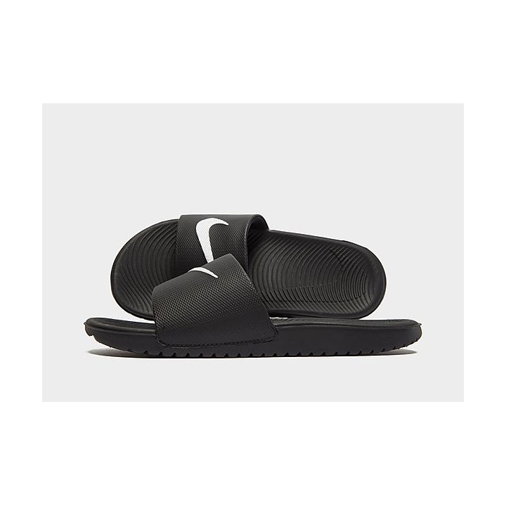 Nike Kawa Slides Kinder - BLACK - Kids, BLACK