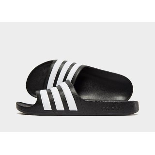 adidas Adilette Aqua Slides - Black, Black