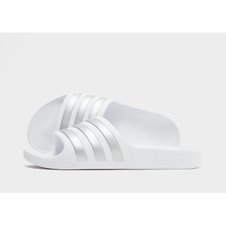 adidas Adilette Aqua Slides - White, White