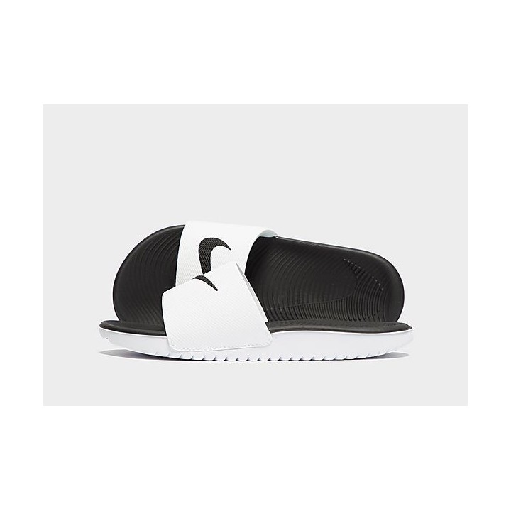 Nike Nike Kawa Younger/Older Kids' Slide - White, White