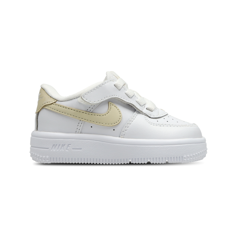 Nike Air Force Unisex Schuhe - Weiß - Größe: 18.5 - Leder - Foot Locker