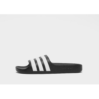 adidas Adilette Aqua Slides - Black, Black