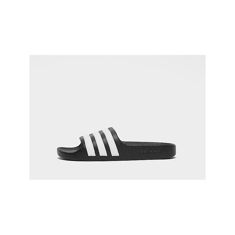 adidas Adilette Aqua Slides - Black, Black