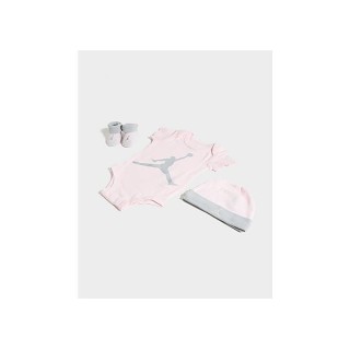 Jordan 3 Piece Jumpman Set Baby - Pink - Kids, Pink