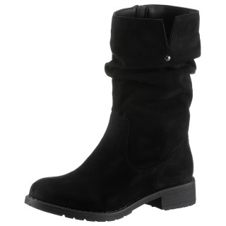 Aniston SHOES Stiefel, Stiefelette mit slouchy Schaft - NEUE KOLLEKTION, in bequemer Form