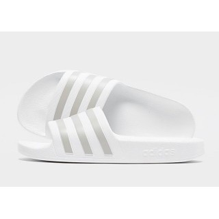 adidas Originals Adilette Aqua Slides Women's - White - Womens, White