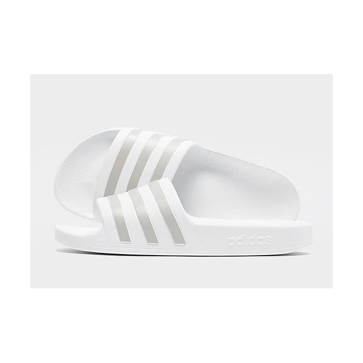 adidas Originals Adilette Aqua Slides Women's - White - Womens, White