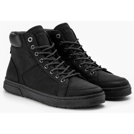 Levis Sneaker "PIPER MID", Schnürboots, Freizeitschuh, Schnürer mit Logoprägung