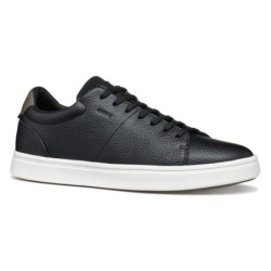 Geox Sneaker "U BALTMOORE", Retro Sneaker, Schnürschuh mit farblich abgesetzter Ferse