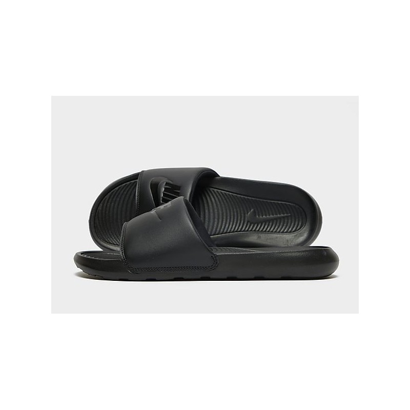 Nike Victori One Slides Herren - Black - Mens, Black