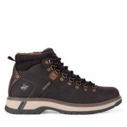 Schnürschuhe Beverly Hills Polo Club 23AB514 Braun