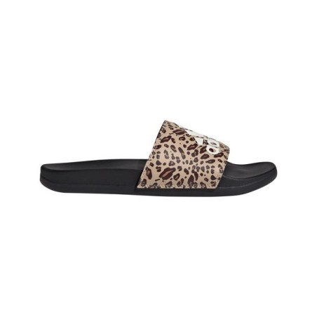 Adidas adilette Damen Flip-Flops und Sandalen - Schwarz - Größe: 38 - Netz/Synthetik - Foot Locker