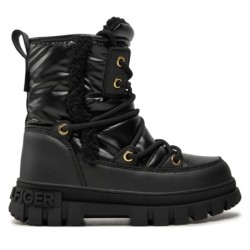 Schneeschuhe Tommy Hilfiger Fur Boot T3A5-33610-1695 M Schwarz