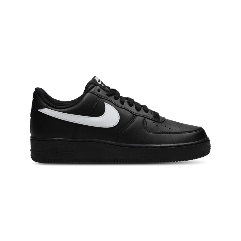 Nike Air Force Herren Schuhe - Schwarz - Größe: 42.5 - Leder - Foot Locker