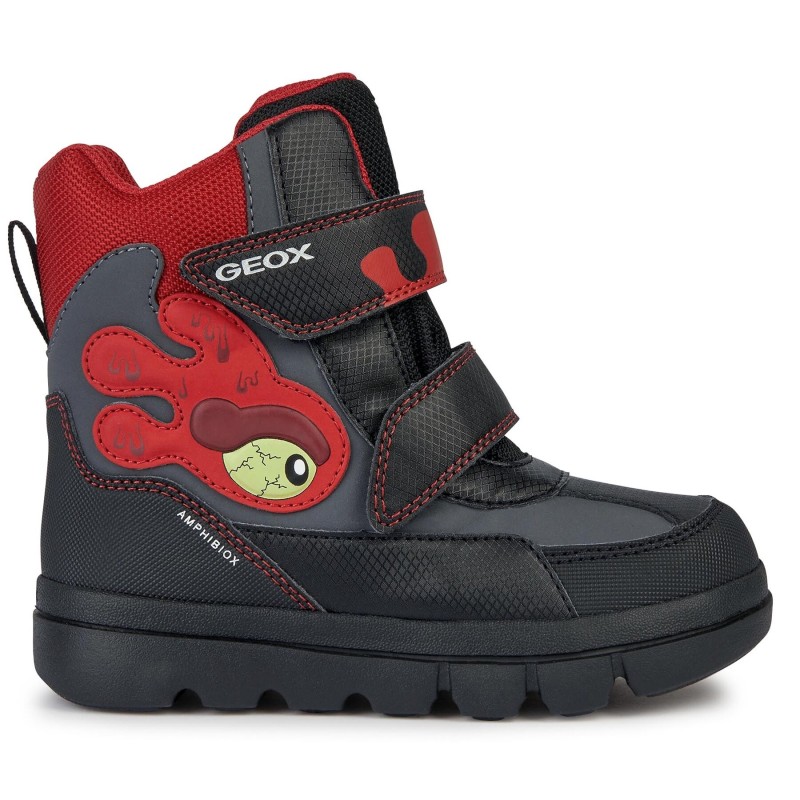 Schneeschuhe Geox J Willaboom Boy B Ab J36LFA 050FU C0048 D Schwarz