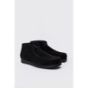 Schwarze Schuhe aus Wildlederimitat mit Logo - 41, Schwarz