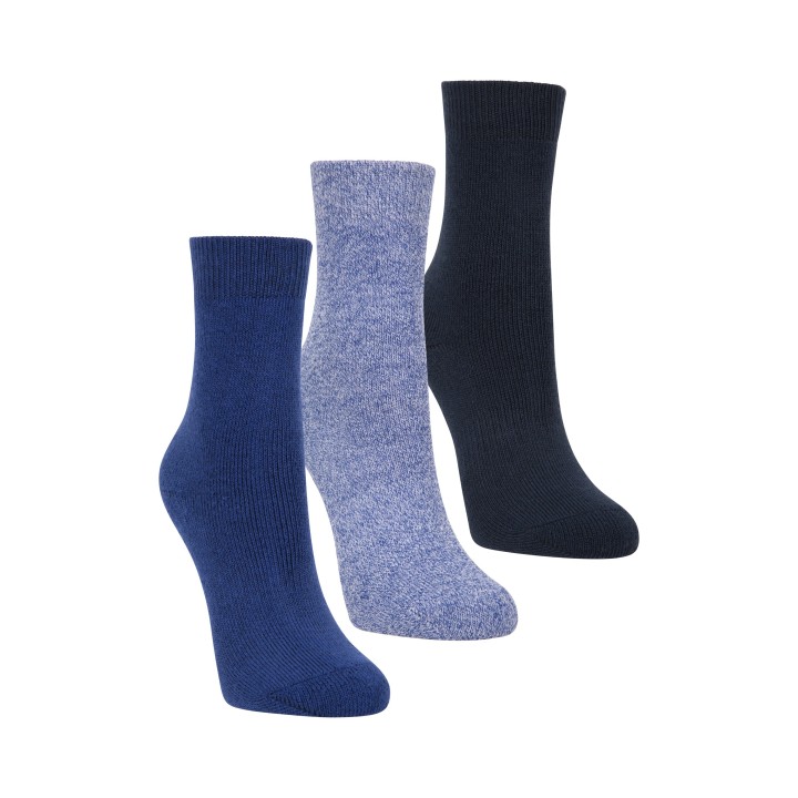 Outdoor Kindersocken - 3er Pack - Blau