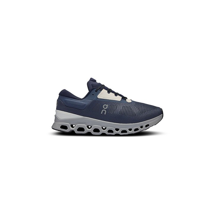ON Herren Laufschuhe Cloudstratus 3 METAL GLACIER blau | 41