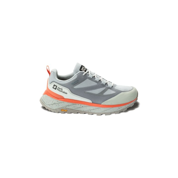 Jack Wolfskin Terraventure Texapore Low Women Wasserdichte Wanderschuhe Damen 42.5 grey Silver Grey