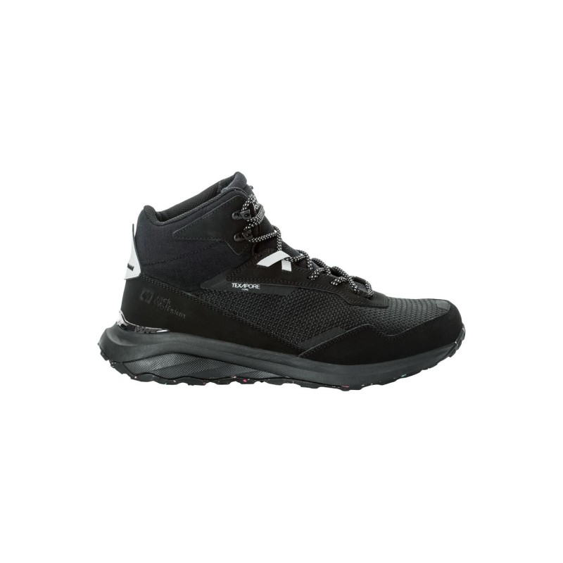 Jack Wolfskin Dromoventure Texapore Mid Men Wasserdichte Outdoor Schuhe Herren 40 grey,black Phantom