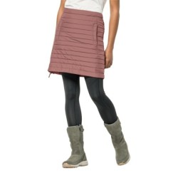 Jack Wolfskin Iceguard Skirt Winterrock Damen XS orange afterglow