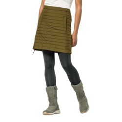 Jack Wolfskin Iceguard Skirt Winterrock Damen S green cottage