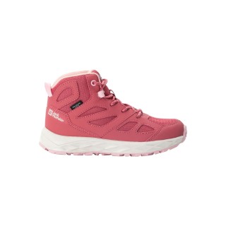 Jack Wolfskin Woodland 2 Texapore Mid Kids Wasserdichte Wanderschuhe Kinder 40 pink soft pink