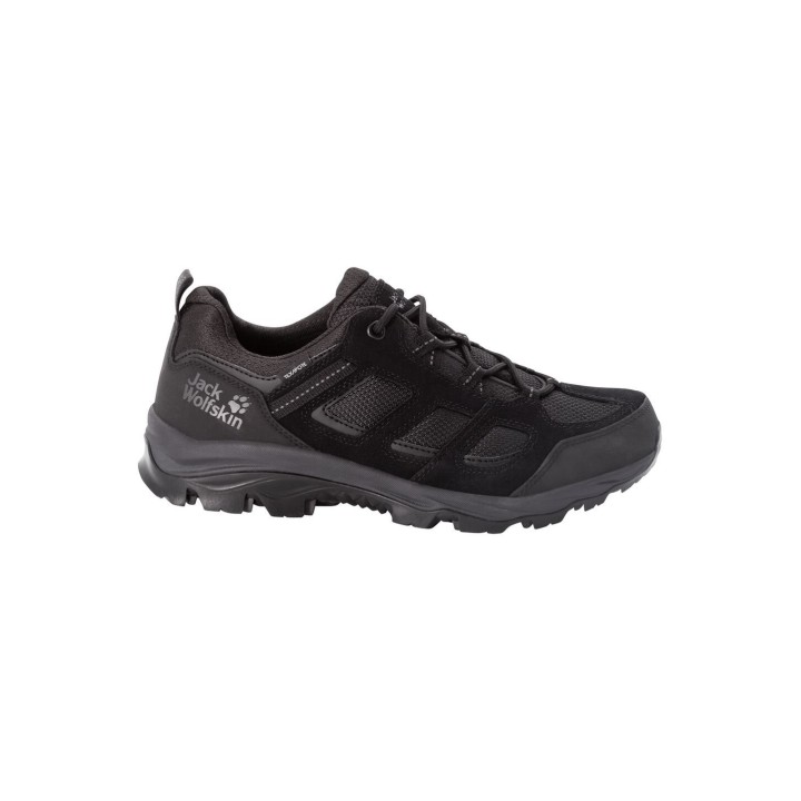 Jack Wolfskin Vojo 3 Texapore Low Men Wasserdichte Wanderschuhe Herren 40 black black