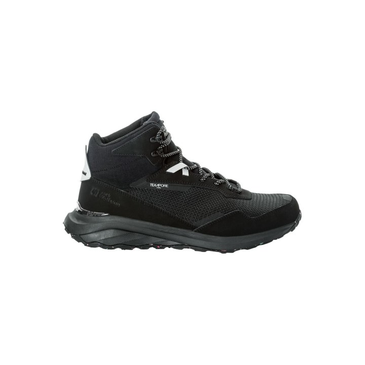 Jack Wolfskin Dromoventure Texapore Mid Men Wasserdichte Outdoor Schuhe Herren 44.5 grey,black Phantom