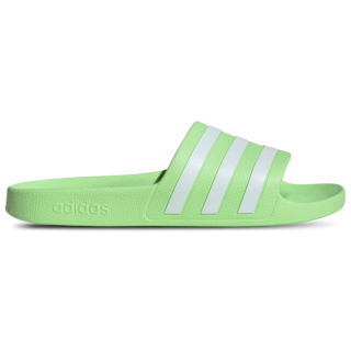 Adidas adilette Damen Flip-Flops und Sandalen - Grün - Größe: 36 2/3 - Netz/Synthetik - Foot Locker