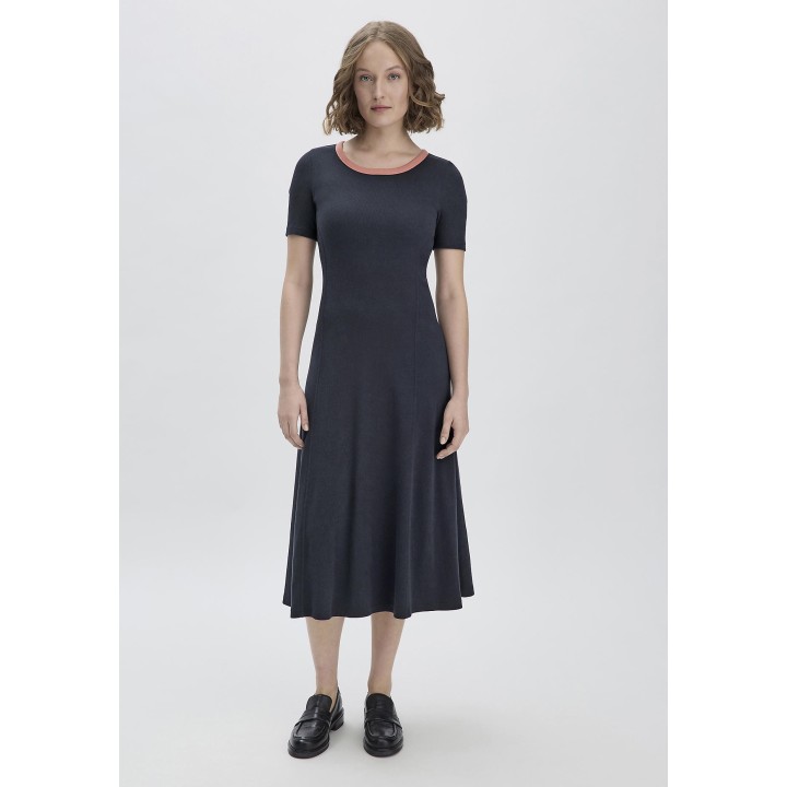 hessnatur Damen Loafer aus chromfrei gegerbtem Glatt-Leder - schwarz - Größe 36