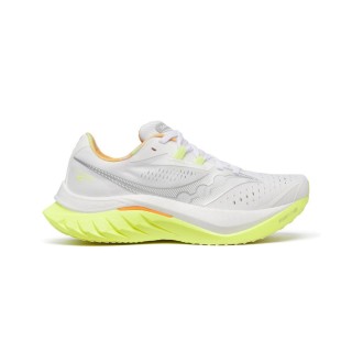 Saucony Endorphin Speed 4 Schuhe Weiß Gelb SS25 Damen, Größe 38 - EUR