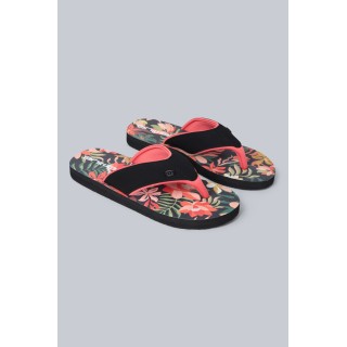 Swish Damen Flip-Flops mit All-Over-Print - Orange