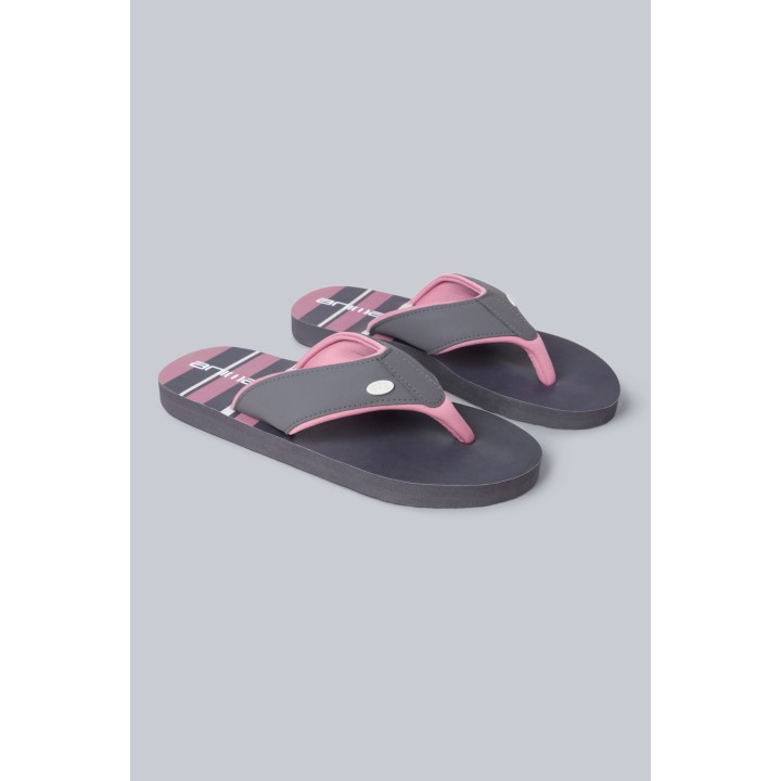 Swish Damen Flip-Flops mit All-Over-Print - Grau