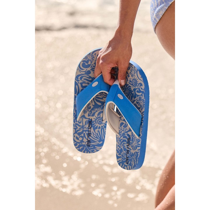 Swish Damen Flip-Flops mit All-Over-Print - Blau