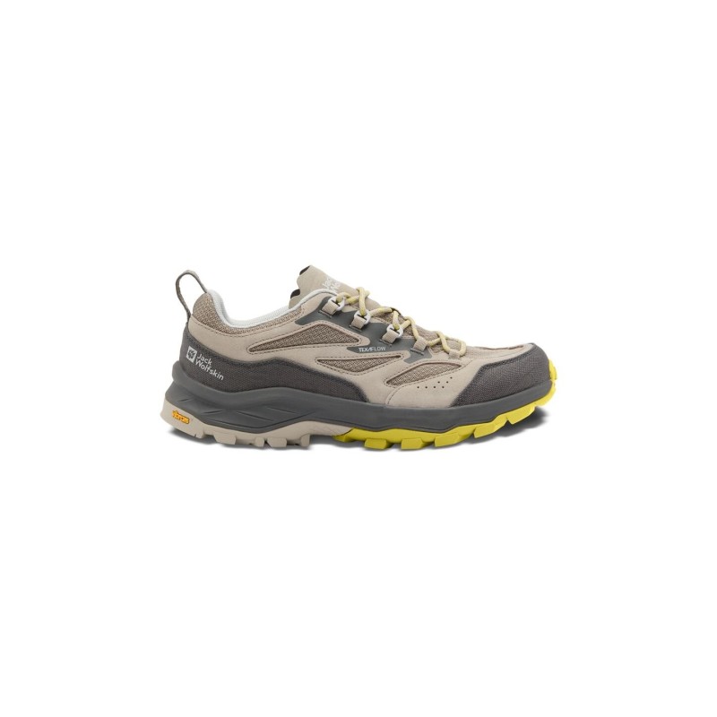 Jack Wolfskin Cyrox Vent Support System Low Men Wanderschuhe Herren 40.5 yellow chartreuse