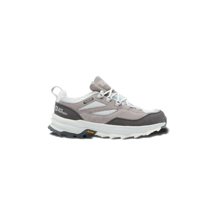 Jack Wolfskin Cyrox Texapore Low Women Wasserdichte Wanderschuhe Damen 39.5 grey Cool Grey