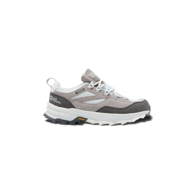 Jack Wolfskin Cyrox Texapore Low Women Wasserdichte Wanderschuhe Damen 40.5 grey Cool Grey